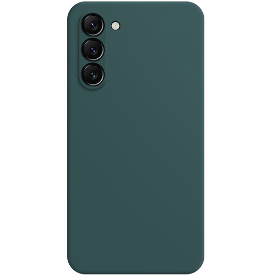 Θήκη για Samsung Galaxy S24, Silicone Lite, σκούρα πράσινη