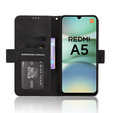 Θήκη με πτερύγιο για Xiaomi Redmi A5, Card Slot, μαύρη