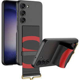 Θήκη για Samsung Galaxy S23 Plus, GKK Strap Case, μαύρη