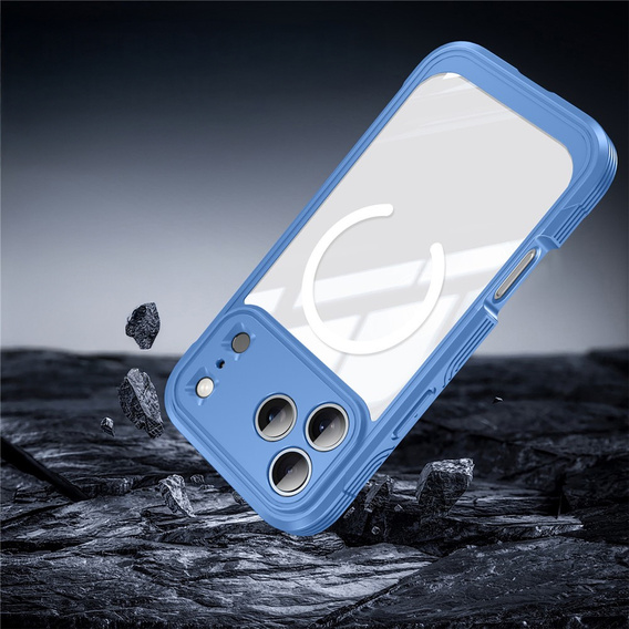 Αδιάβροχη θήκη με γυαλί, για MagSafe για iPhone 17 Pro Max