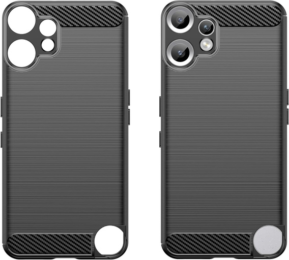 Θήκη για CMF Nothing Phone 2 Pro, Carbon, μαύρη