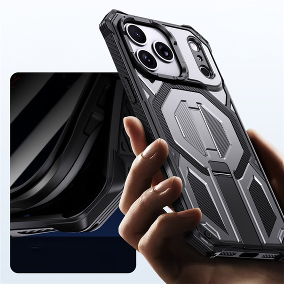 Προστατευτική θήκη με βάση συμβατή με MagSafe για iPhone 17 Pro Max