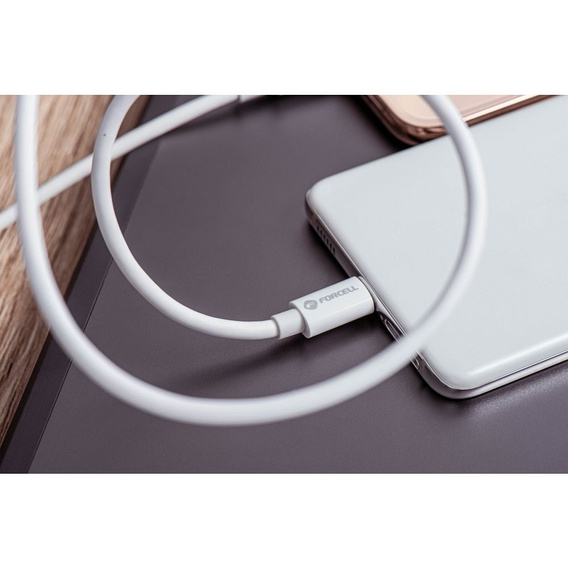 Καλώδιο USB-C προς USB-C Forcell F-Energy για γρήγορη φόρτιση QC4.0 PD 5A 100W 2 m