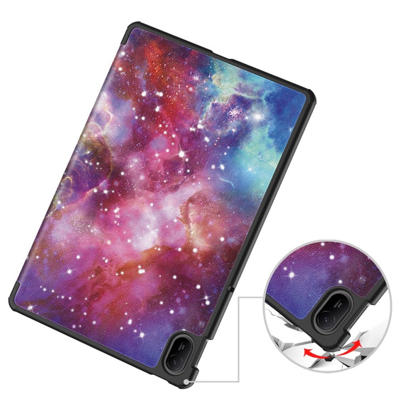 Θήκη για Huawei MatePad SE 11 2024, Smartcase, galaxy