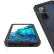 Θήκη για Samsung Galaxy S20 FE, Shockproof, με μεμβράνη, μαύρη