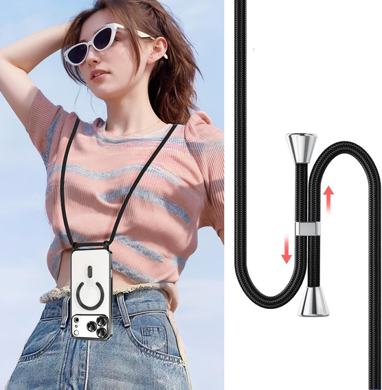 Θήκη Electro MagSafe με κορδόνι για iPhone 17 Pro Max