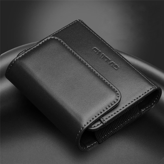 QIALINO Δερμάτινη θήκη ζώνης για αναδιπλούμενα smartphones