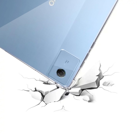 Θήκη για Lenovo Tab M11, σιλικόνη, διαφανής