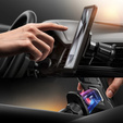 Θήκη για Samsung Galaxy S24 Ultra, Tongate MECH Series με βάση στήριξης, μαύρη