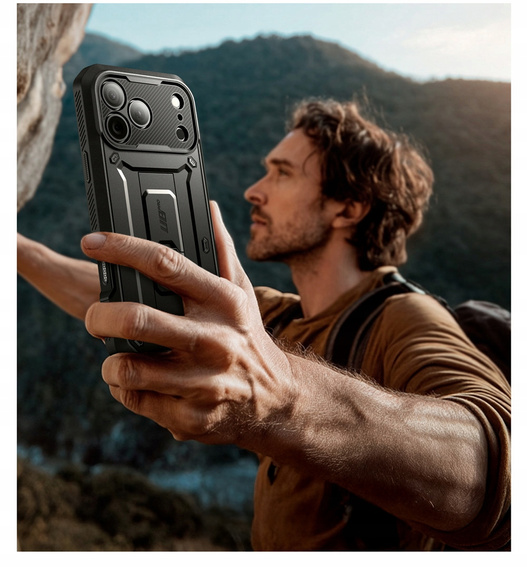 Θήκη Supcase για iPhone 17 Pro Max, Unicorn Beetle Pro, Μαύρο