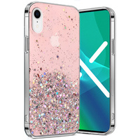 Θήκη για iPhone XR, Glittery, ροζ