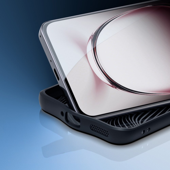 θήκη DuxDucis για το Oppo Reno 12, Aimo Case, διαφανής / μαύρη