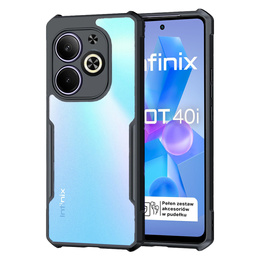 Θήκη για Infinix Hot 40i, AntiDrop Hybrid, μαύρη