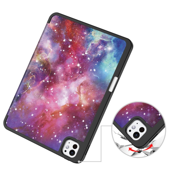 Θήκη για iPad Pro 11 2024, Smartcase, galaxy