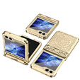 Θήκη για Samsung Galaxy Z Flip7 FE / Z Flip6, Mechanical Legend, χρυσή
