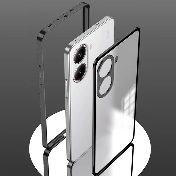 Θήκη για Xiaomi Poco X7 Pro 5G, Frame Case, μαύρη