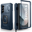 Θωρακισμένη θήκη για Samsung Galaxy Z Fold 6 5G, Dexnor Full Body S-Pen Slot, μπλε