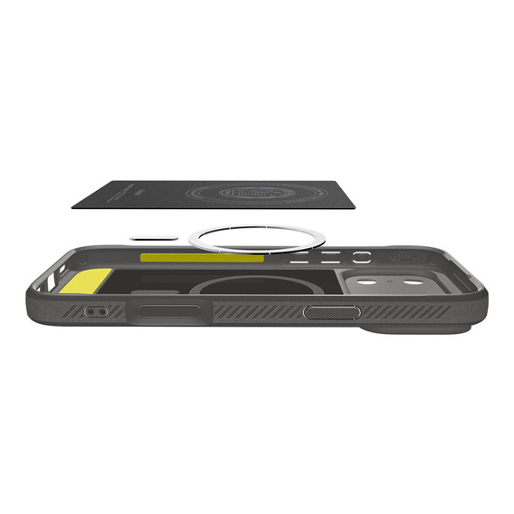 Θήκη Spigen Rugged Armor MagSafe για iPhone 17 Pro, γκρι