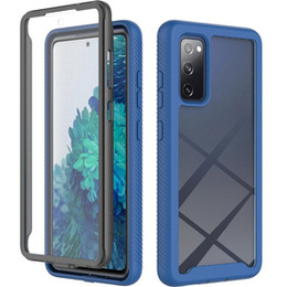 Θήκη για Samsung Galaxy S20 FE, Shockproof, με μεμβράνη, σκούρο μπλε