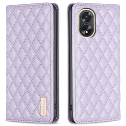 Θήκη με πτερύγιο για Oppo A38 4G, Wallet, BINFEN COLOR, μωβ