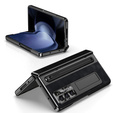 Δερμάτινη θήκη Leather+PC με βάση, γυαλί και γραφίδα για Samsung Galaxy Z Fold6 5G