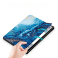 Θήκη για Samsung Galaxy Tab S9, Smartcase Hybrid Pen Slot, sea wave