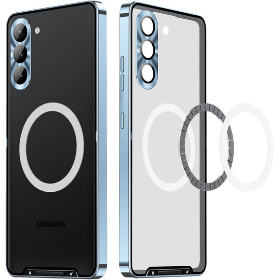 θήκη προστασίας κάμερας για το Samsung Galaxy S23, CamShield MagSafe, διαφανής / μπλε