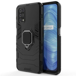 Θήκη για Realme 7 5G, Kickstand Ring, μαύρη