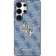 GUESS Θήκη για Samsung Galaxy S25 Ultra, 4G Big Metal Logo, μπλε