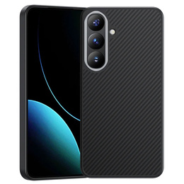 θήκη BENKS Kevlar για Samsung Galaxy S25+ Plus, για MagSafe, Carbon Fiber, μαύρη