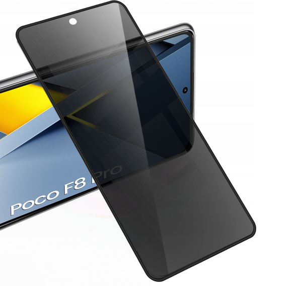 Ενισχυμένο γυαλί ERBORD Anti-Spy (2 τεμ.) για Xiaomi Poco F8 Pro