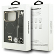 Θήκη Karl Lagerfeld Big Strap Karl Metal Logo MagSafe για iPhone 17 Pro