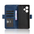 Θήκη με πτερύγιο για Realme GT 7 / 7T, Card Slot, σκούρο μπλε