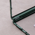 Μαγνητική θήκη MagSafe Dual Glass για Samsung Galaxy S23 Ultra, πράσινη