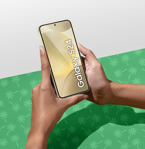 Σκληρό γυαλί 5D Full Glue Smart Palm για Samsung Galaxy S24