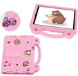 Παιδική θήκη για Lenovo Tab M10 X505F X605F / Tab P10-X705F/L / Huawei T5 10.1, Cute Patterns, με βάση, ροζ