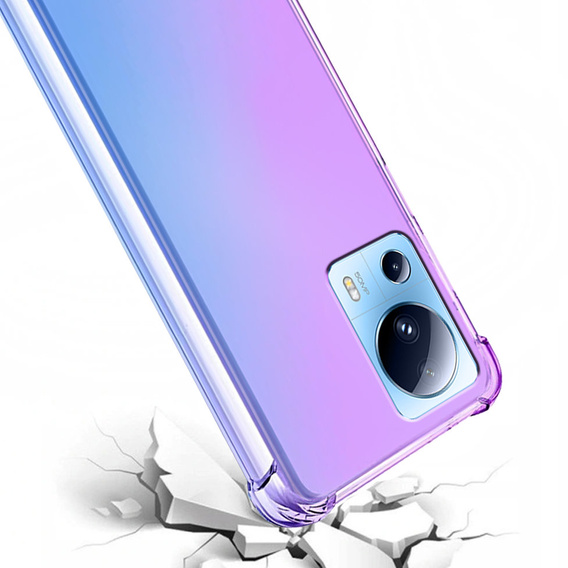 θήκη για το Xiaomi 13 Lite, Gradient Dropproof, Μωβ / μπλε