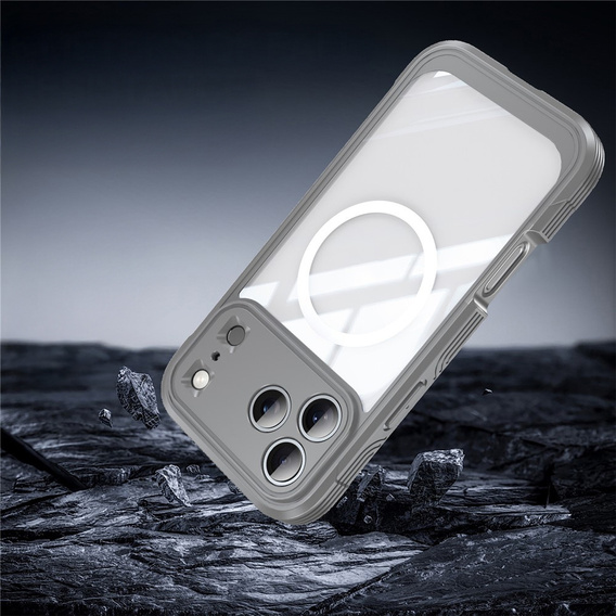Αδιάβροχη θήκη με γυαλί για MagSafe για iPhone 17 Pro Max