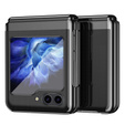 Θήκη για Samsung Galaxy Z Flip7 FE / Z Flip6, PC Case, διαφανής / μαύρη