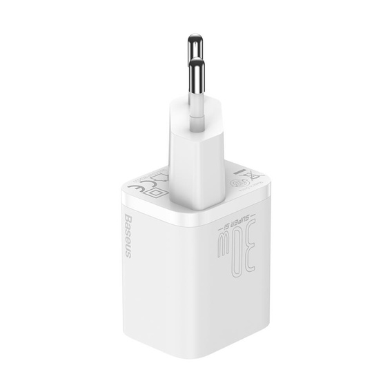 Φορτιστής δικτύου Baseus Super Si PD 30 W, 1 × USB-C για smartphones