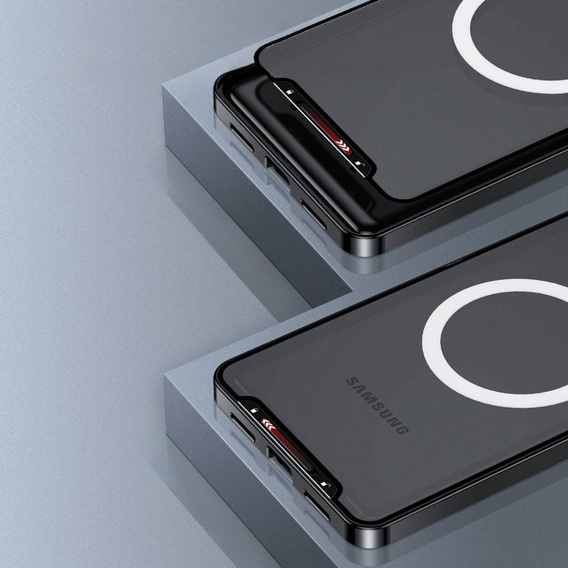 θήκη προστασίας κάμερας για το Samsung Galaxy S21 FE 5G, CamShield MagSafe, διαφανής / μαύρη