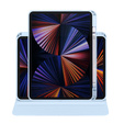 Θήκη για iPad Pro 11" 2022/2021/2020 (4/3/2 gen.), με υποδοχή γραφίδας, περιστρεφόμενη κατά 360°, μπλε