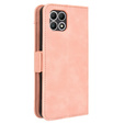 Θήκη με πτερύγιο για T Phone 2 5G, Card Slot, ροζ