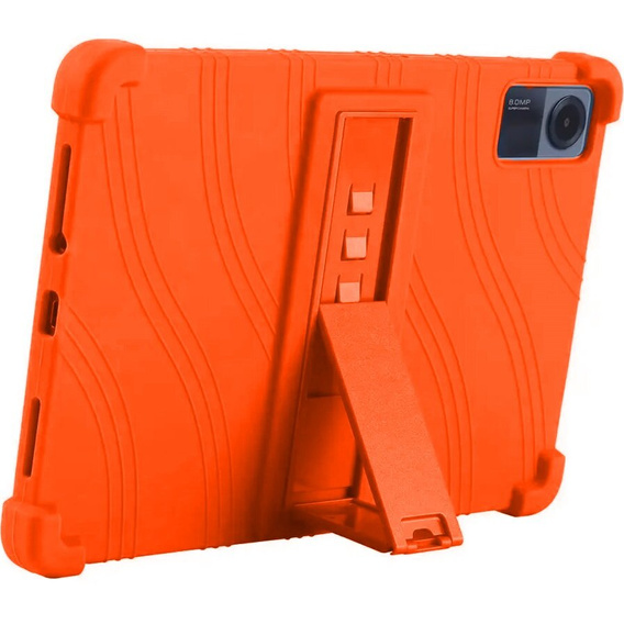 Θήκη σιλικόνης για Xiaomi Redmi Pad SE 11", Impact, θωρακισμένη, πορτοκαλί