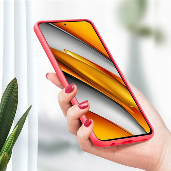 Θήκη για Xiaomi Mi 11i / POCO F3, Silicone Lite, κόκκινη