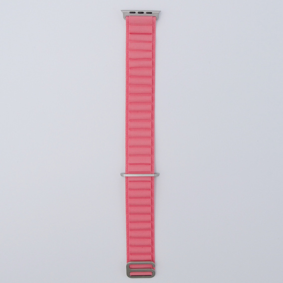 Λουράκι νάιλον για Apple Watch 1/2/3/4/5/6/7/8/SE/ULTRA 42/44/45/49mm, ροζ