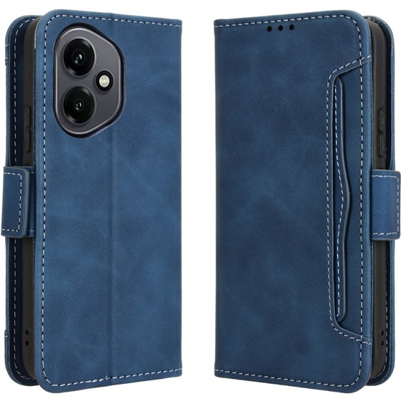 Θήκη με πτερύγιο για Honor 400 5G, Card Slot, σκούρο μπλε