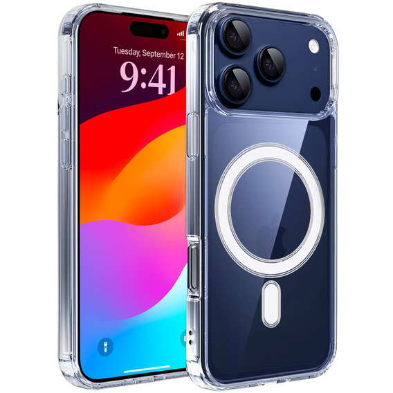 Μαγνητική θήκη TPU + Ακρυλικό για iPhone 17 Pro Max