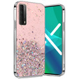 Θήκη για Huawei P Smart 2021/Y7A, Glittery, ροζ