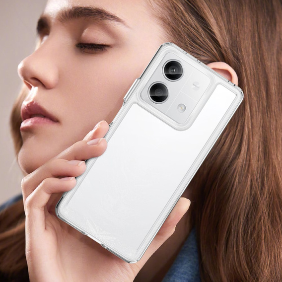 Θήκη για Xiaomi Redmi Note 13 5G, Fusion Hybrid, διαφανής